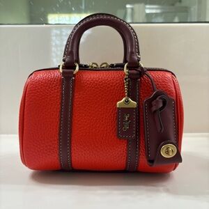 Used once! Coach Ruby Satchel 18